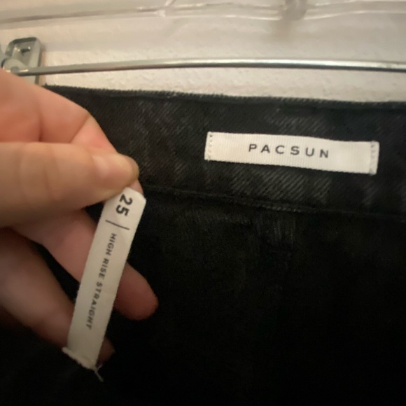 High Rise Straight Jeans - Picture 2 of 2